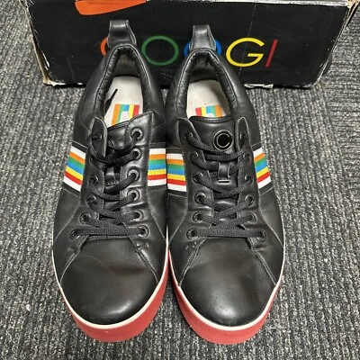 Coogi Zapatillas Tenis Usadas, Buen Par Diario Talla 11M Zapatos Coloridos Foto 1 de 4