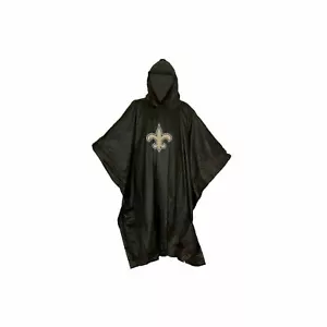 Neu Football Team New Orleans Saints Poncho leicht 44" x 49" lizenziert - Bild 1 von 1