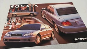 2001 HYUNDAI SONATA  Original Sales Leaflet  - Picture 1 of 2