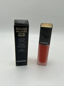 CHANEL ROUGE ALLURE LIQUID VELVET Intense Matte Lipstick (222 SPIRITUELLE) BNIB - Picture 1 of 6