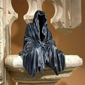Estatua de Parca Gótica Pequeña Escultura Estatuilla de Mesa Decoración del Hogar Regalos - Imagen 1 de 15