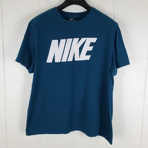 Nike Shirt Herren Extra Large Grün Grafik Logo Rundhals Kurzarm Stretch - Bild 1 von 14