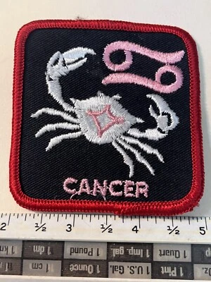 Cancer Horiscope sew on patch - Image 1 of 2