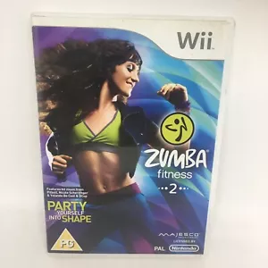 Juego Zumba Fitness 2 NNINTENDO WII PAL Buen Estado RARO FUERA DE IMPRENTA FRANQUEO GRATUITO - Imagen 1 de 4