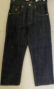 Neu mit Etikett Rocawear Jugend Jungen Jeans Originalpassform Denim schwarz Größe 10 - Bild 1 von 8