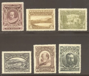 NEWFOUNDLAND #98-103 Mint - 1911 Pictorial Set, Engraved - Picture 1 of 1