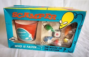 1968 Scamper mouse dice game original package by E S Lowe made in Hong Kong - Picture 1 of 13