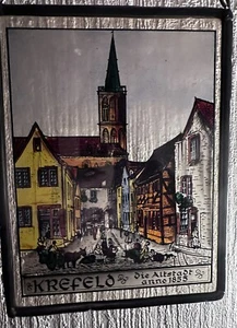 Fensterbild Bleiverglasung Stadt Krefeld Altstadt 1855 - Bild 1 von 8