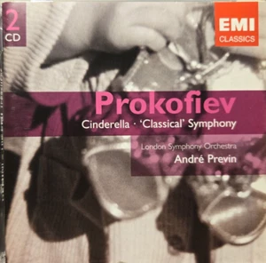 Prokofiev : Cinderella Classical Symphony 2 Disc Set - Audio CD - Picture 1 of 1