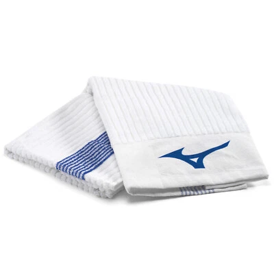 BRAND NEW Mizuno Retro Stripe Caddy Towel White