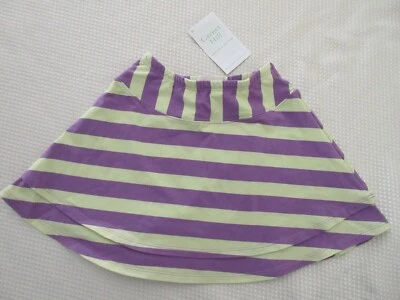 Размер 5 новый с Ярлыками в полоску фиолетовый зеленый девочек гранат Hill Summer юбка - Изображение 1 из 4