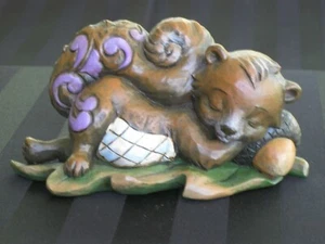 Figura de Jim Shore talla pinta ""Soñar con colas altas"" #4052074 - Imagen 1 de 5