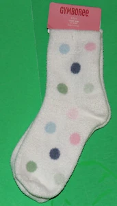 5 6 7 NWT Gymboree SNOW PRINCESS White Polka Dot Soft SOCKS Girls - Picture 1 of 1