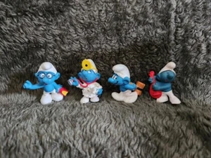 Konvolut 4 Vintage Schlumpen Schlumpf Figuren - Bild 1 von 9