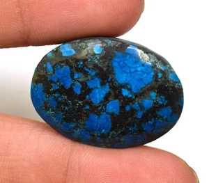 Natural  Blue Bisbee Turquoise Cabochon 41.75 Ct Loose Gemstone  - Picture 1 of 5