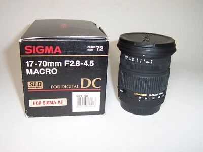 Sigma 17-70mm f 2,8-4,5 DC Macro for Sigma SA - Image 1 of 2