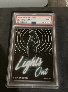 Donruss Optic Stephen Curry Light 2022 Oht #13 Pop 3 PSA 9🔥 - Imagen 1 de 2