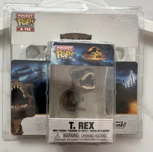 NEU Jurassic World Dominion Tyrannosaurus-rex T-Rex, Funko Pop Pocket RAR - Bild 1 von 2