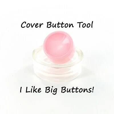Size 45 Cover/Covered Button Tool (1 1/8"/28mm) Fabric Covered Button DIY - Image 1 of 4