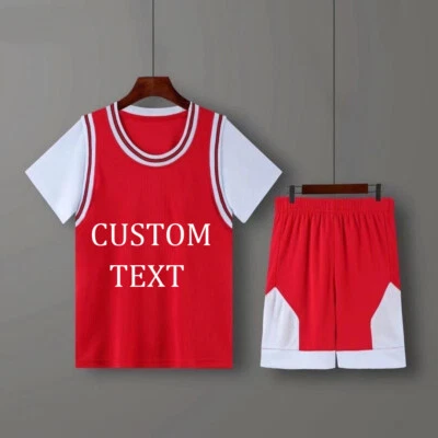 Customized Basketball Jersey Team Shirt Tank Name Number Mesh Reversible Tank - Image 1 of 4