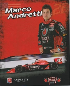 Tarjeta de héroe Marco Andretti Venom Energy Honda Dallara Indy Car 2011 - Imagen 1 de 2