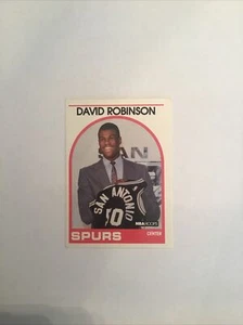 1989 - 1990 Fleer Hoops David Robinson San Antonio Spurs #138 RC Soft Corners - Picture 1 of 12