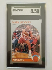 1990-91 NBA Hoops Mark Jackson #205 SGC 8.5 - Bild 1 von 2