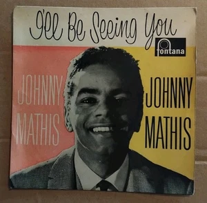 Johnny Mathis - I'll Be Seeing You  EP. 4 Track 7"Single. 1959. VG+ - Picture 1 of 4