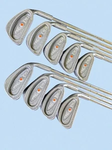 Ping EYE2 Orange Dot Iron Set 3-W-S(9Clubs) Shaft : ZZ LITE Steel - Picture 1 of 9