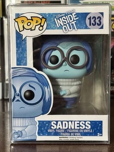 Funko Pop Figur Disney Inside Out Sadness 133 Pixar Mit Protektor - Bild 1 von 6