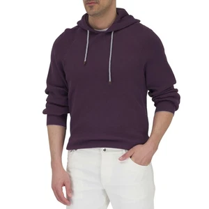 BRUNELLO CUCINELLI Baumwolle Hoodie Sweatshirt-Style Pullover Dunkellila IT 52 - Bild 1 von 6