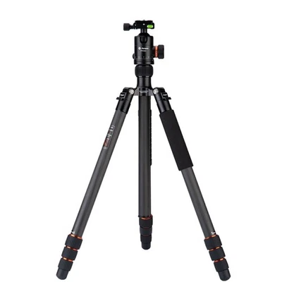Fotopro X-Go Max 4-Section Carbon Fiber Tripod with ballhead black - Image 1 of 4