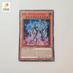 Avida, Rebuilder of Worlds  RIRA-EN027 - Super Rare 3x 1st Ed konami yugioh 3x - Picture 1 of 4