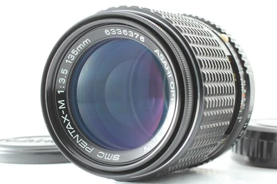 [Near MINT] SMC Pentax-M 135mm f/3.5 MF Telephoto Lens for K Mount From JAPAN - Image 1 of 4