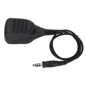 Głośnik Mikrofon naramienny 7,1 mm Mikrofon naramienny z U94 PTT do Vertex VX-6R V FY - Zdjęcie 1 z 22
