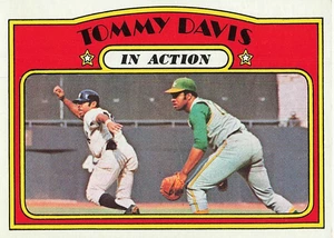 TOMMY DAVIS 1972 TOPPS BASEBALL #42 - Picture 1 of 2