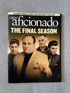 Cigar Aficionado Magazine The Sopranos Cast On The Cover, April 2007 issue! - Picture 1 of 5