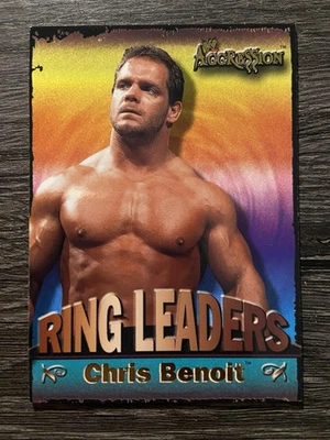 2003 Fleer WWE Aggression Ring Leaders Chris Benoit Base #13RL - Image 1 of 2