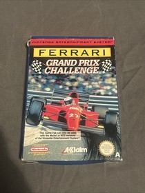 Ferrari Grand Prix Challenge Nintendo NES, Boxed w/manual, Tested Working