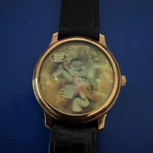 1991 (Fantasma)-3-D Fred Flintstone Hologram Watch NOS - Picture 1 of 5