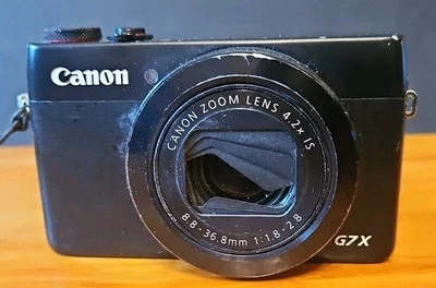 Canon PowerShot G7 X, Black | DEFECTIVE/NOT WORKING! - Image 1 of 4