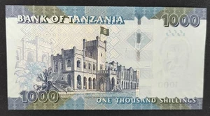Tanzanie billet de 1 000 Shillings de 2019 Neuf ( UNC ) Lion Pick-41c - Foto 1 di 2