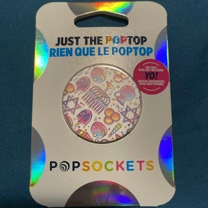 PopSockets Phone Grip Chanukah Hannukah Symbols- Menorah, Dreidel, Gelt, Star… - Photo 1 sur 2