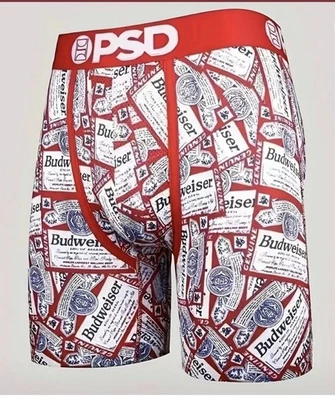 Nuevo con etiquetas Boxer Hombre PSD Talla Pequeña Rojo Blanco Azul Foto 1 de 3
