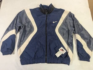 Para hombres Nike Reversible Big Swoosh Vintage Cremallera Completa Multicolor Cortavientos Talla: XL - Imagen 1 de 12