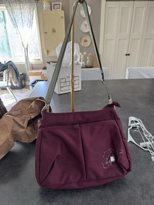 HAIKU Fuchsia Crossbody Bag with adjustable strap, Organized and Stylish - Picture 1 of 11