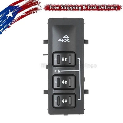 Interruptor selector de tracción 4x4 4x4 para GMC Sierra 1500 2500 3500 HD 19259312 Foto 1 de 4