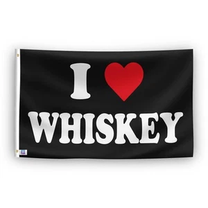 Whiskey Flag Bannerfi 3x5 Ft Polyester Mold Resistant Outdoor Decor Flag - Picture 1 of 9