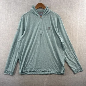 Sudadera con Capucha Johnnie-O Wynn Club de Golf para Hombres XL Azul Peso Pluma 1/4 Cremallera Informal UPF 50 - Imagen 1 de 14