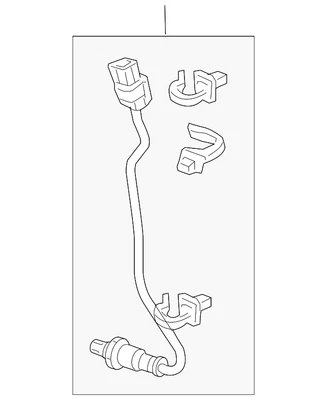 Genuine Acura Oxygen Sensor 36532-5J2-A51 — 第 1/2 张图片